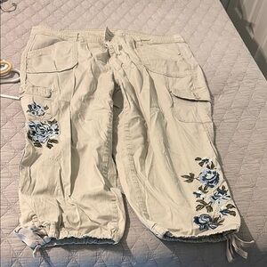 Style & Co. Women's Cream Cargo Pants